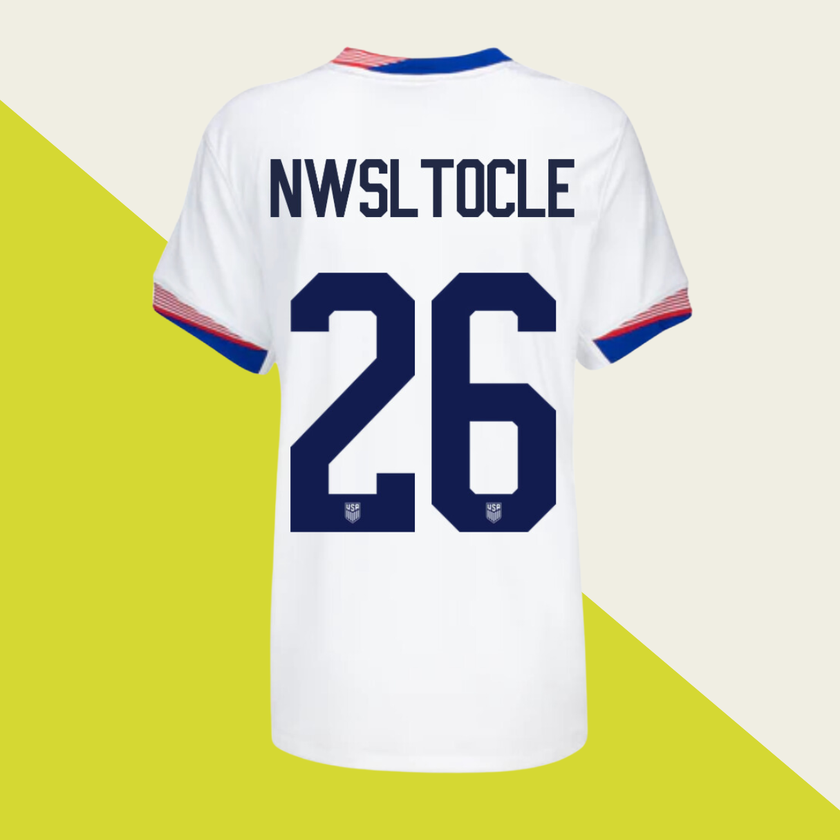 NWSL to CLE USWNT Jersey